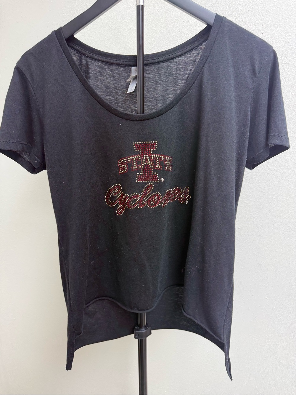 Y2K Iowa State Cyclones Rhinestone Tee